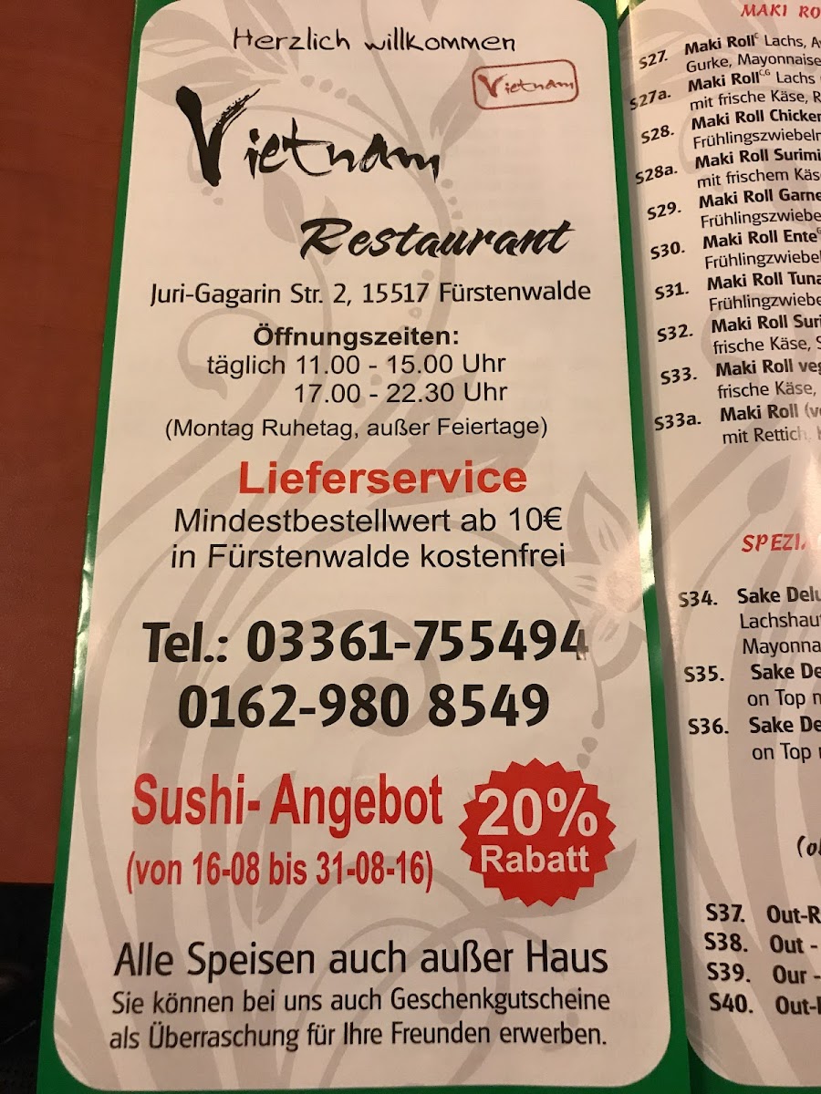 Menu Vietnam Restaurant-10